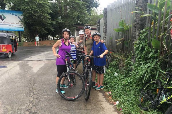 Cycling in Kandy